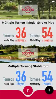 scoring pro golf iphone screenshot 4