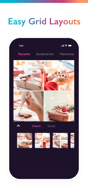 ‎Photo Collage Maker：Pic Grid Screenshot