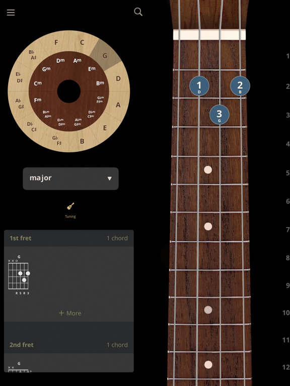 Screenshot #4 pour UkeBank - Ukulele Chords