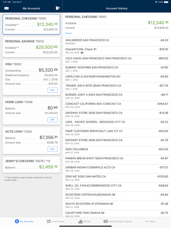 Screenshot #6 pour Liberty FCU Mobile