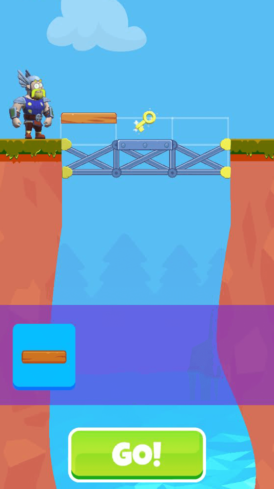 #1. Bridge Puzzle Game (iOS) Podle: abdelhamid eljakani