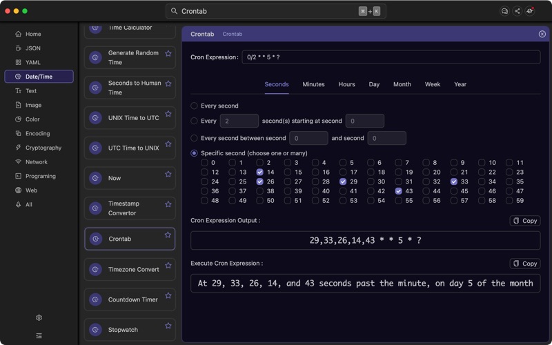 App screenshot