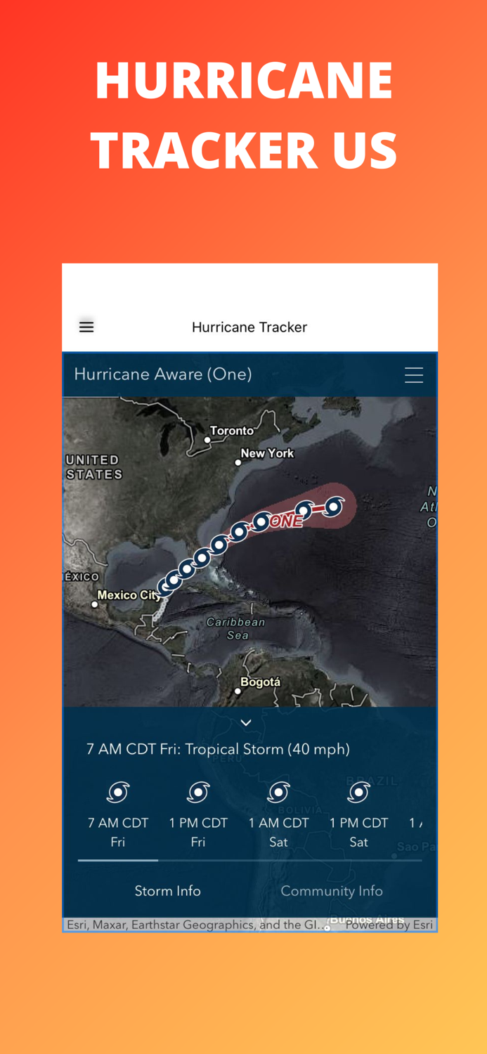 Hurricane Tracker US