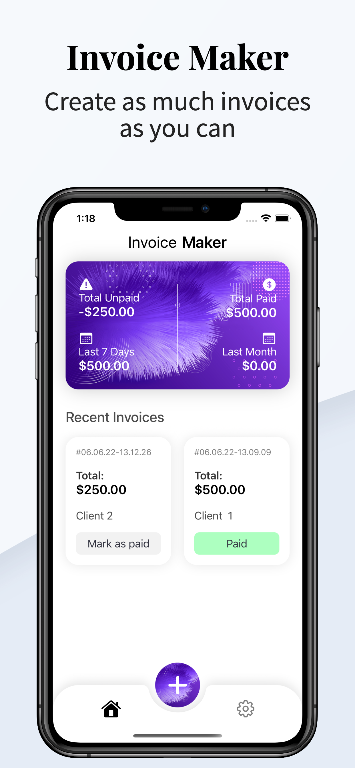 Invoice Maker +