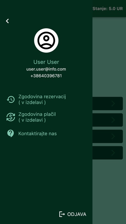 Rezervacije tenis SLO screenshot-3