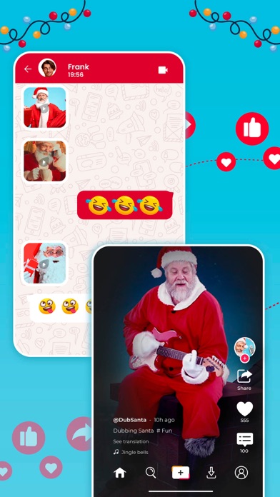 Talking Santa-Xmas Dub Videos Screenshot