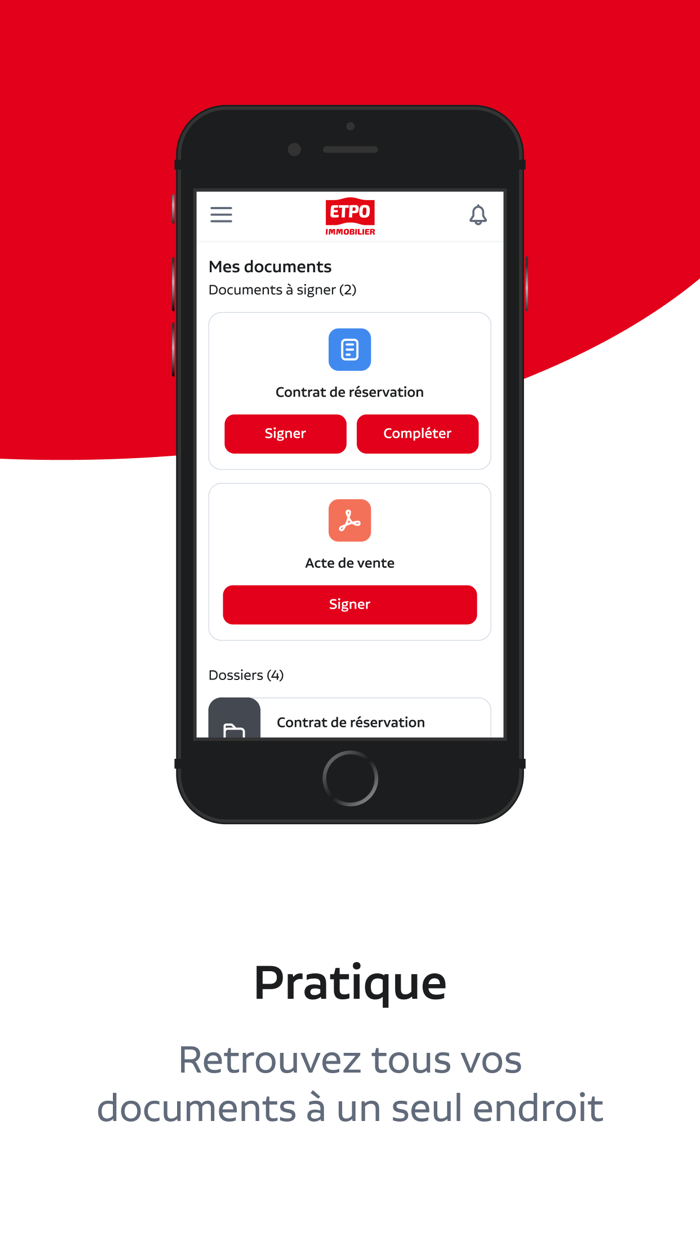 ETPO Immobilier Espace Client