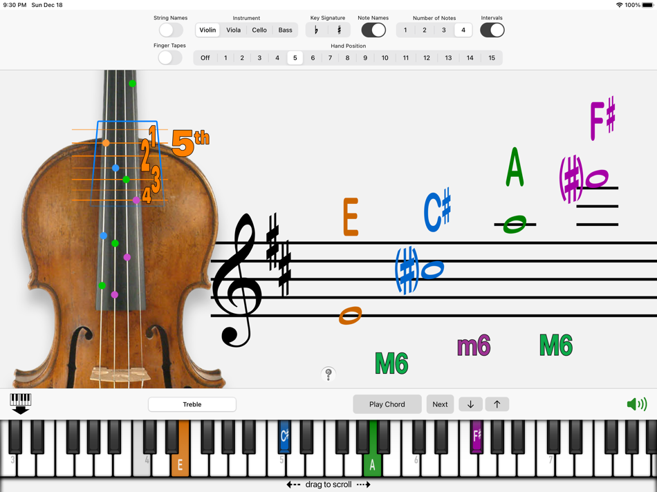 #3. Fingering Strings (iOS) 来自: Patrick Q. Kelly