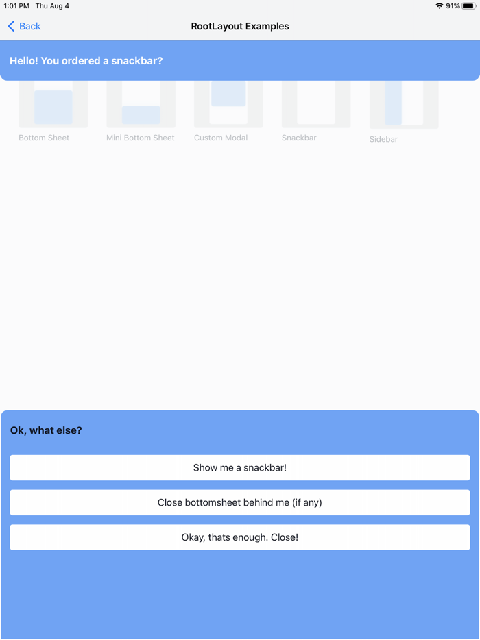 NativeScript Preview