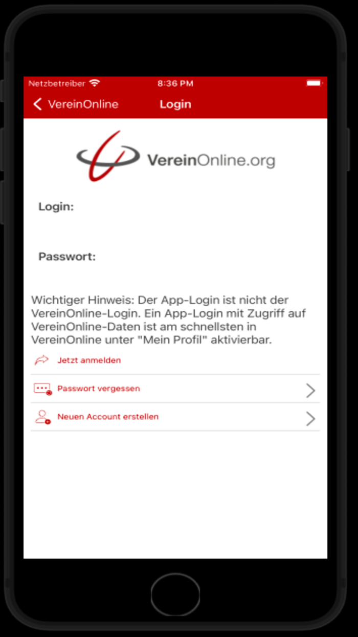 VereinOnline App