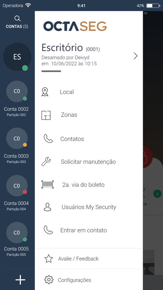 #2. Octaseg Mobile (iOS) Podle: Octaseg Segurança e Monitoramento