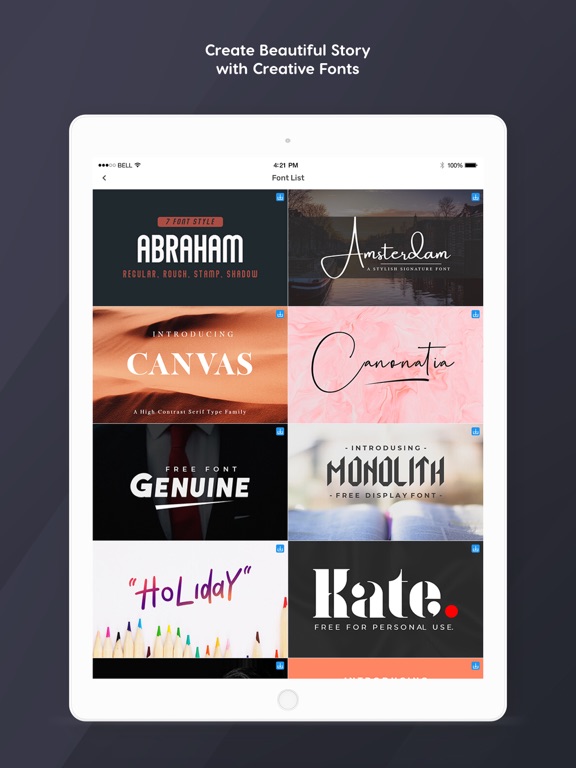 Story Maker - Story Art Design iPad screenshot 5 - Graphics & Design app