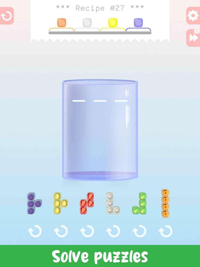 Frozen Fruit Blocks Ice Juice