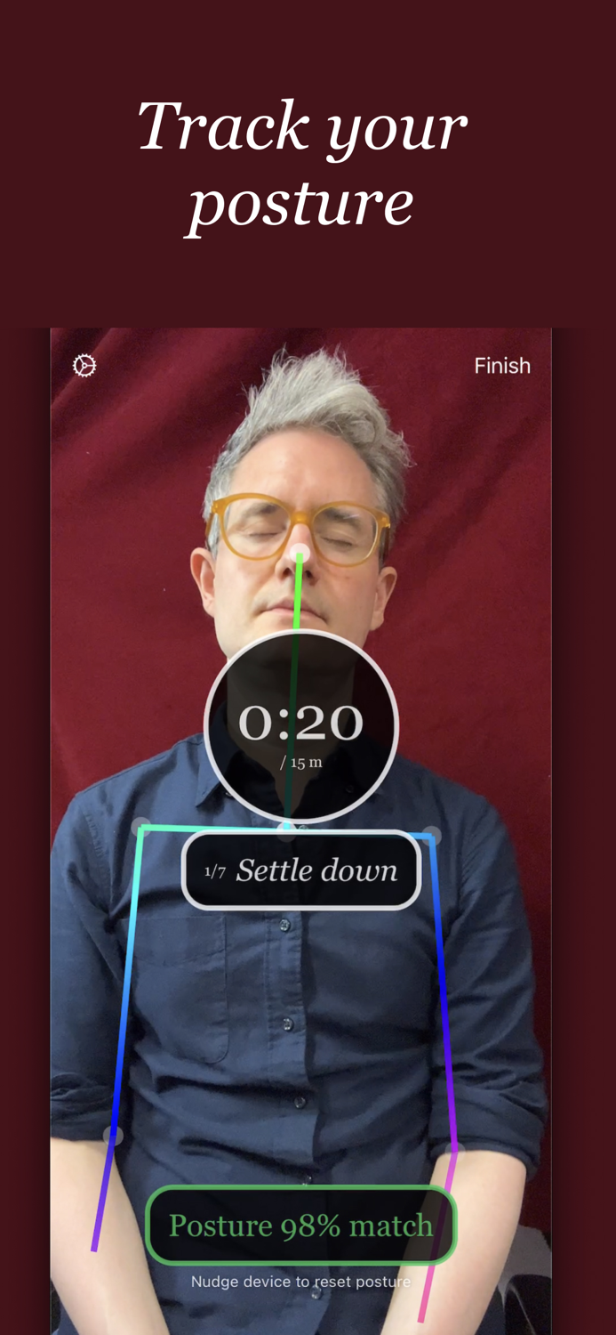 Sit Still Meditation Designer