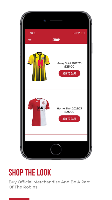 Ashton United FC Screenshot