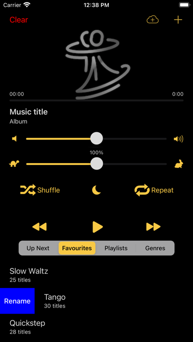 Screenshot #3 pour Ballroom Music Player