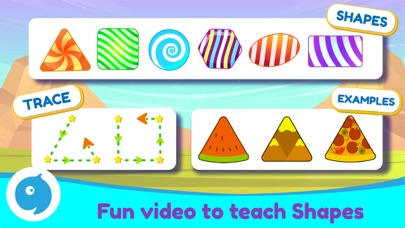 Screenshot #1 pour Shapes and colors learn games