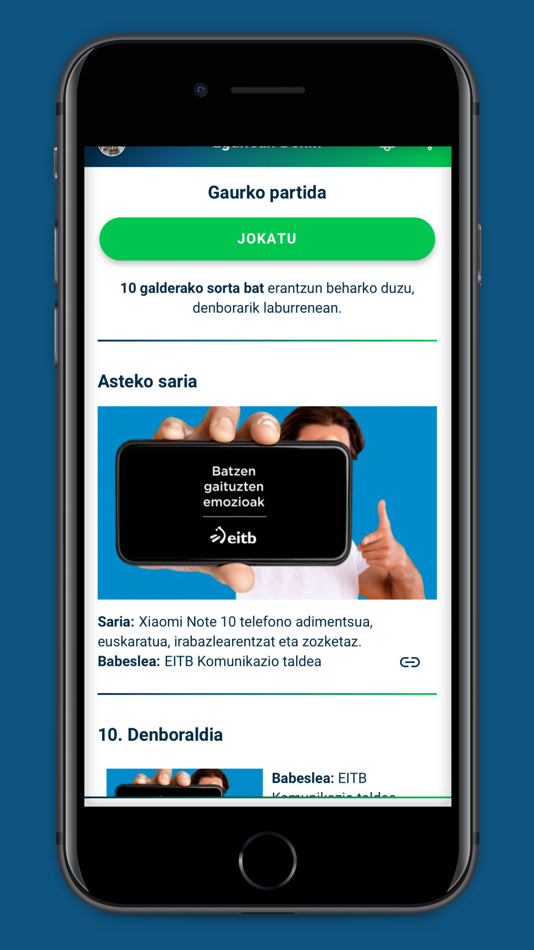 #1. Egunean Behin (iOS) بواسطة: CodeSyntax SL