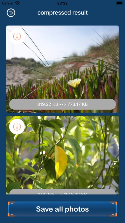 Hash batch compression