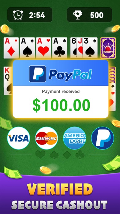 Solitaire Showdown - win cash Screenshot