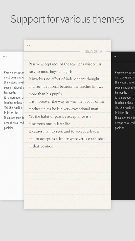#6. DAILY NOTE - Day Note, Diary (iOS) 由: youngjin seo