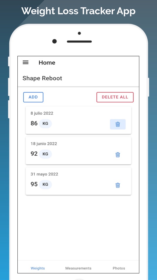 Weight Loss Tracker Easy - 1.0 - (iOS)