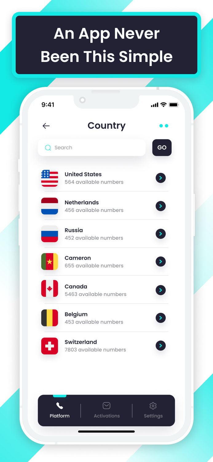 Second SMS Receive Code