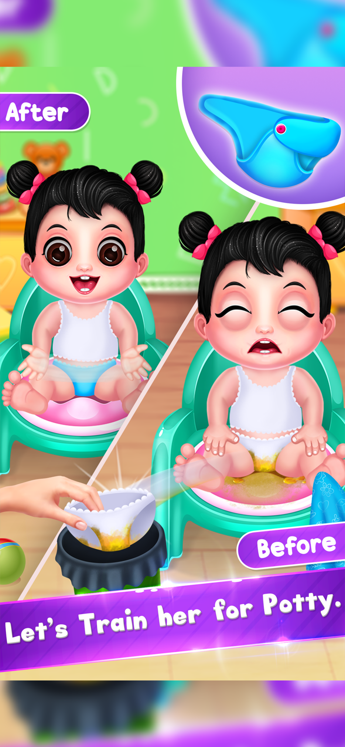 Cute Girl Daycare and Dress up