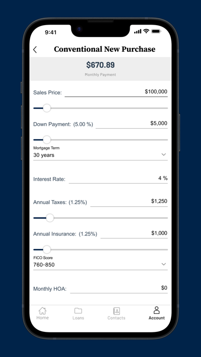 Monument Mortgage, LLC Screenshot