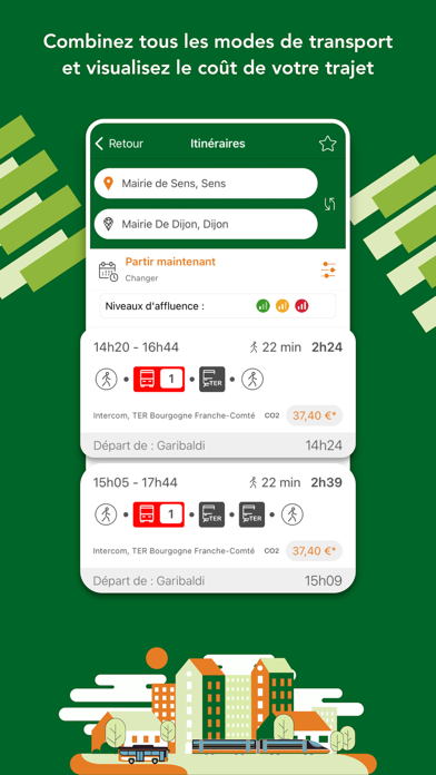 Mobigo Bourgogne-Franche-Comté Screenshot