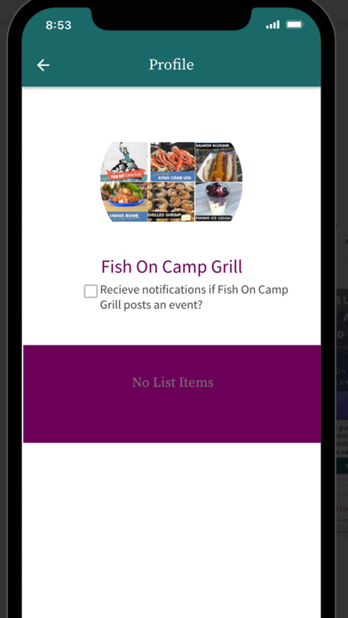 MatSu Events and Food Trucks Screenshot
