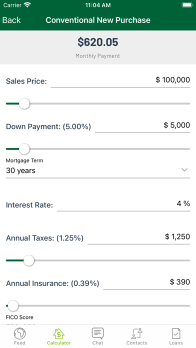 PCB Mobile Mortgage Screenshot