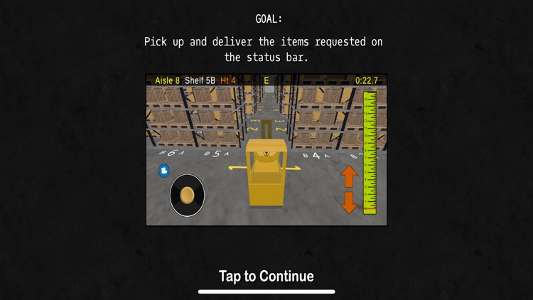 Forklift Warehouse Challenge
