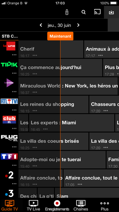 Screenshot #1 pour Orange TV BE