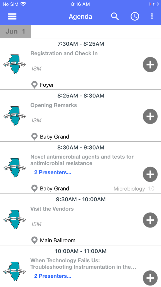 ISM Meetings (iOS) 由: Illinois Society For Microbiology (incorporated) ISM Meetings (iOS) 由: Illinois Society For Microbiology (incorporated)