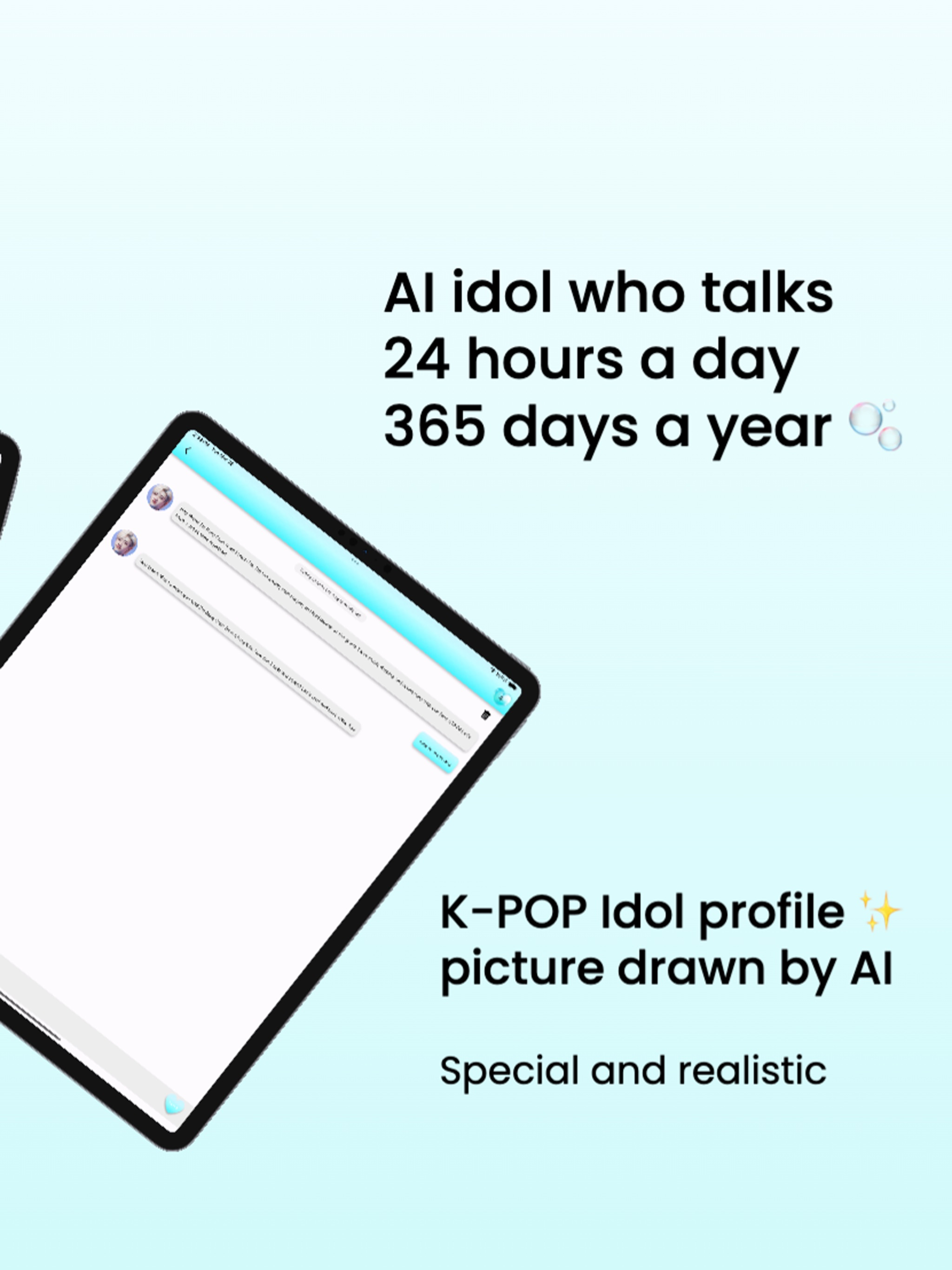 Sodatalk : AI kpop idol chat screenshot 7