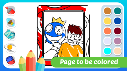 My Cute Rainbow Coloring Book Screenshot