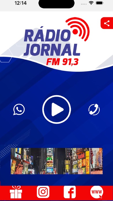 Rádio Jornal FM 91,3 Screenshot