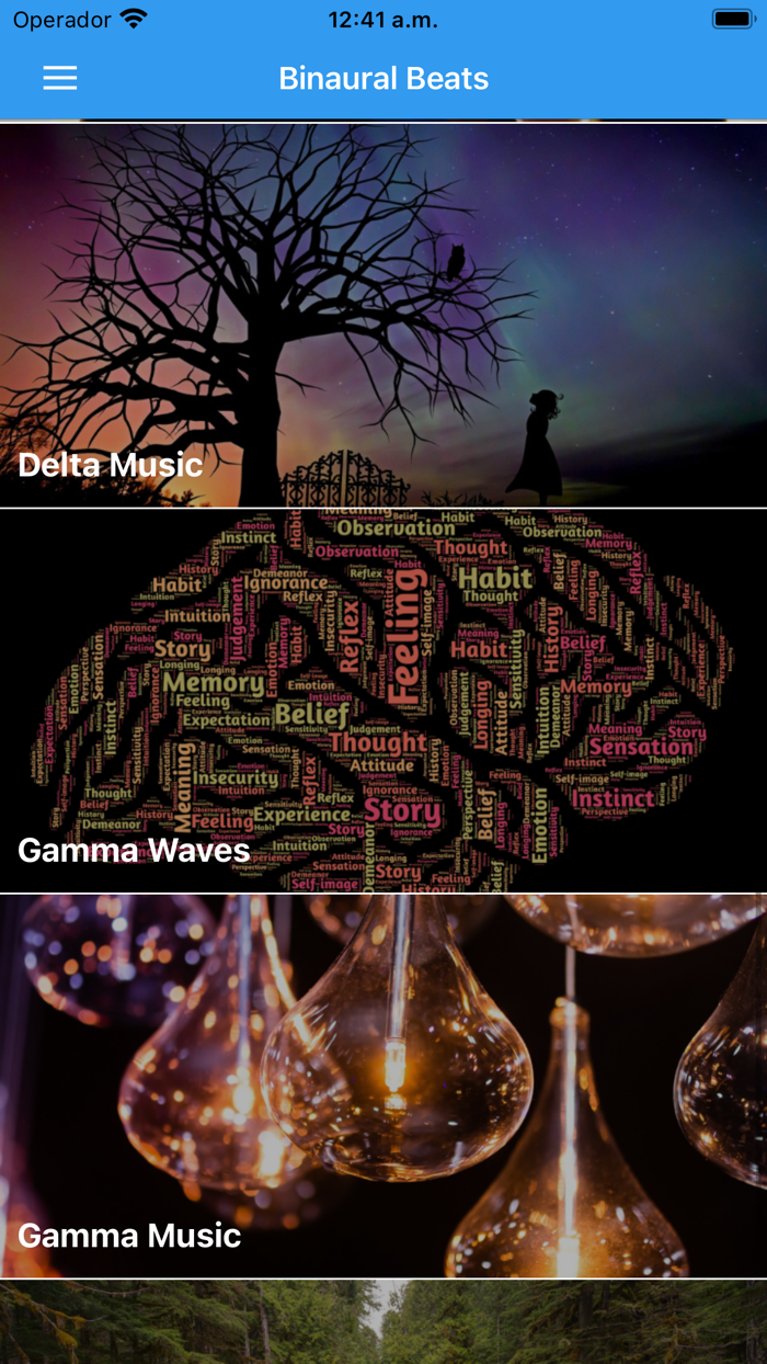 Binaural beats smart music