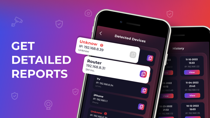 Hidden and Spy Camera Detector