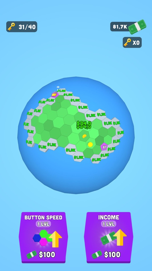 #9. World Button 3D (iOS) By: Mustafa Akbaba