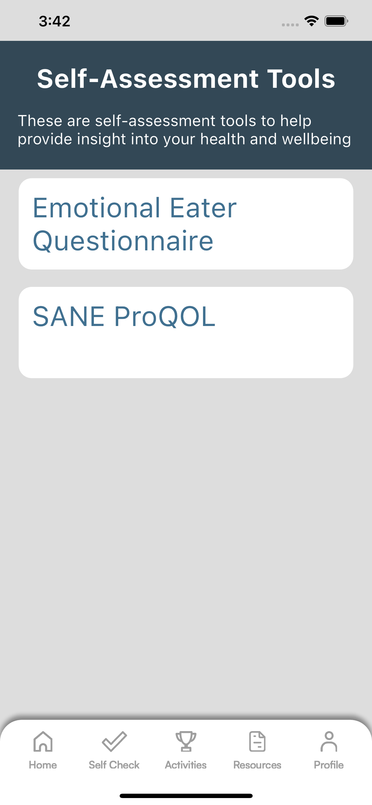 SANE Well