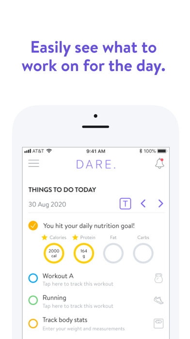 Dare Training Studio Screenshot