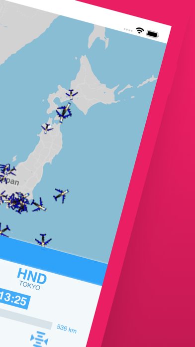 Tracker For Japan Airlines Screenshot