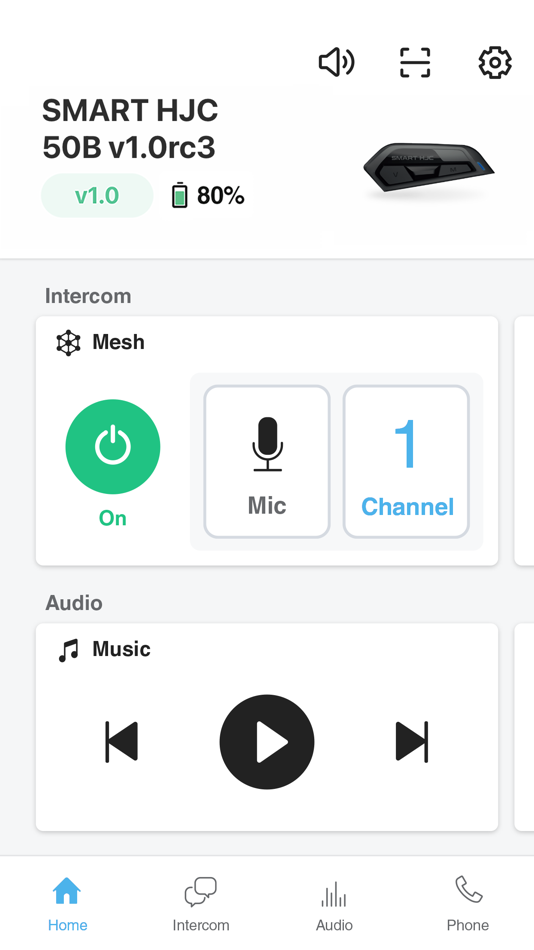#1. SMART HJC BT (iOS) 由: Sena Technologies