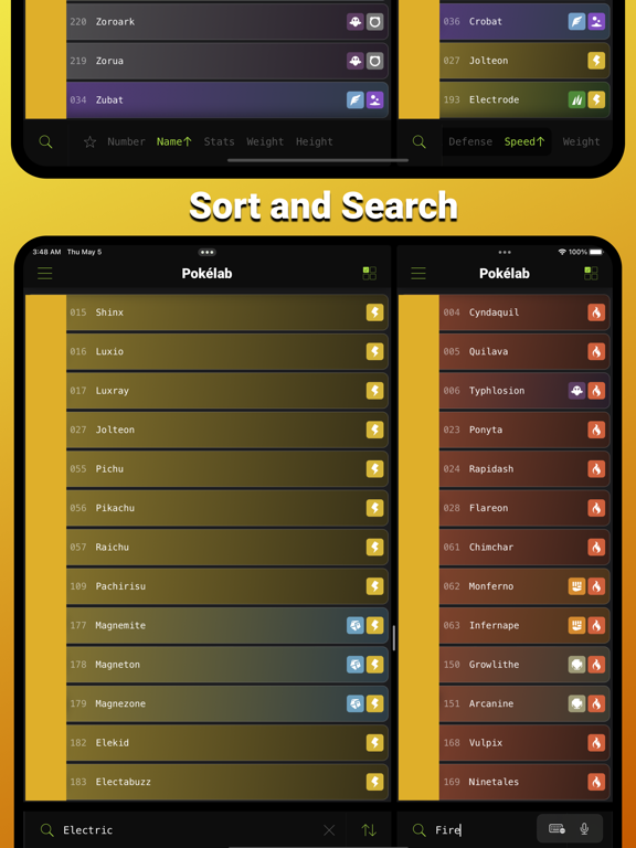 Pokélab for Legends Arceus iPad screenshot 5 - Reference app
