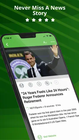 Game screenshot Tennis News, Scores & Results mod apk