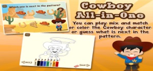 Cowboy Kids Games screenshot #4 for iPhone