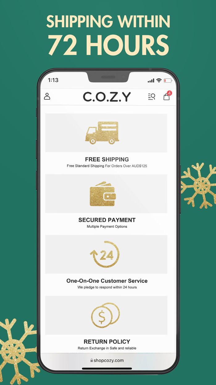 COZY-Fashion shopping
