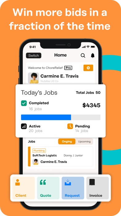 AllBetter Manage Jobs Screenshot